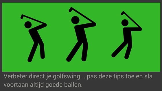 golf swing verbeteren