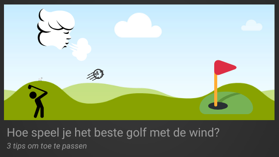 golfen inde wind
