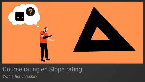 course rating en slope rating golf