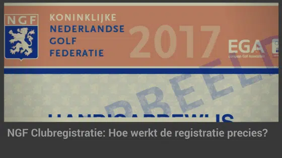 NGF Registratie en NGF pas